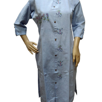 Cotton long kurti