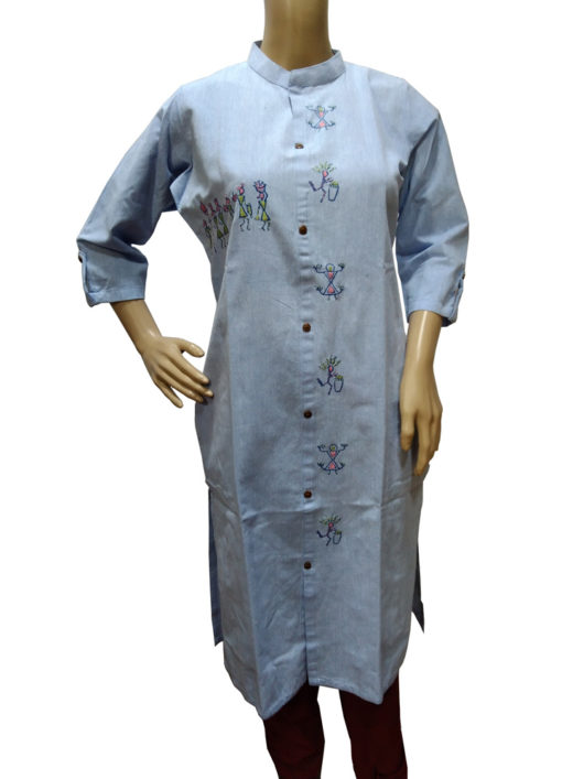 Cotton long kurti