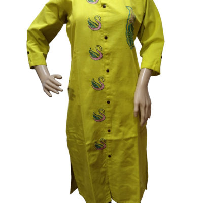 Cotton long kurti