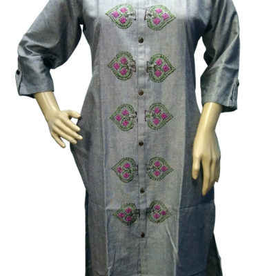Cotton long kurti