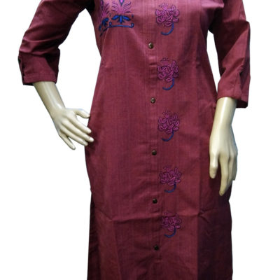 Cotton long kurti