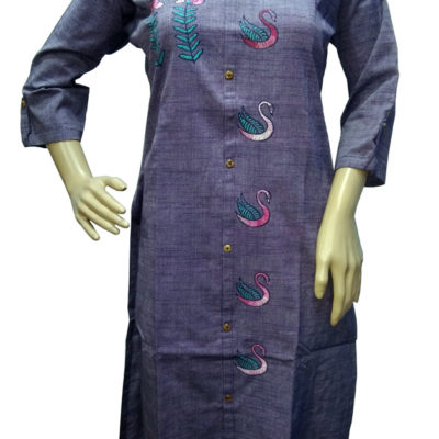 Cotton long kurti